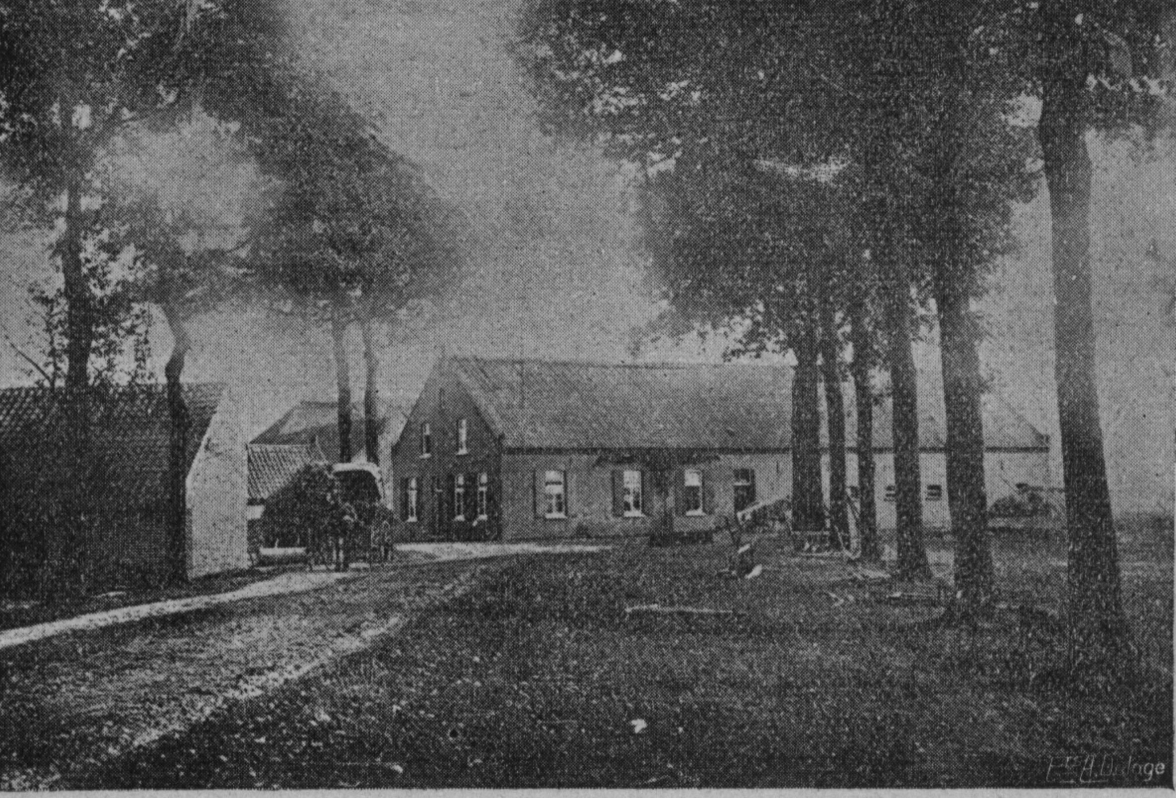 Hoezerhof in 1900
