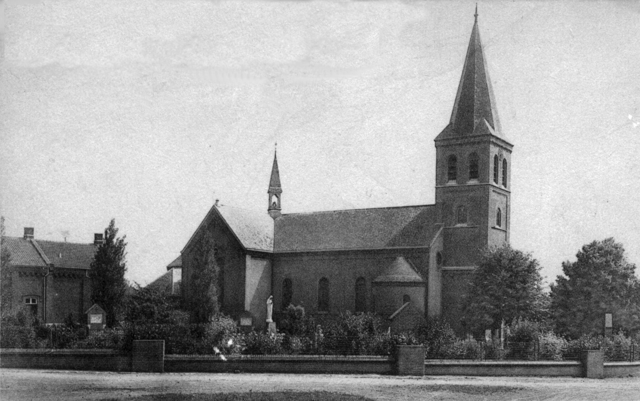 De kerk van
Geistingen
