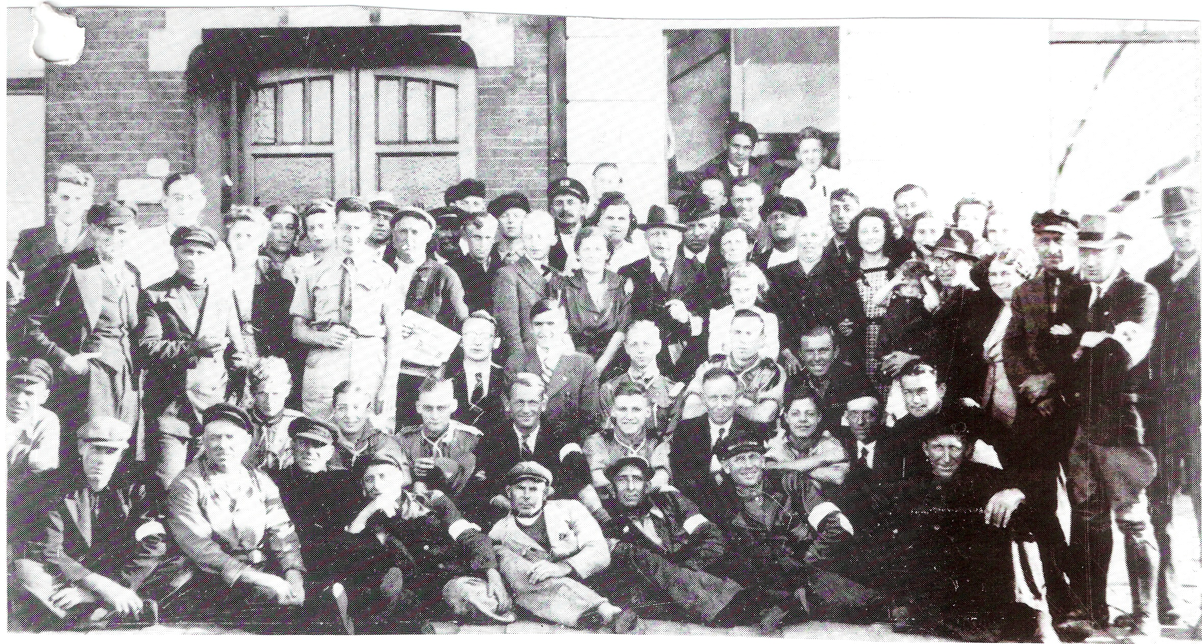 De overlevenden van de ramp van Willemstadt