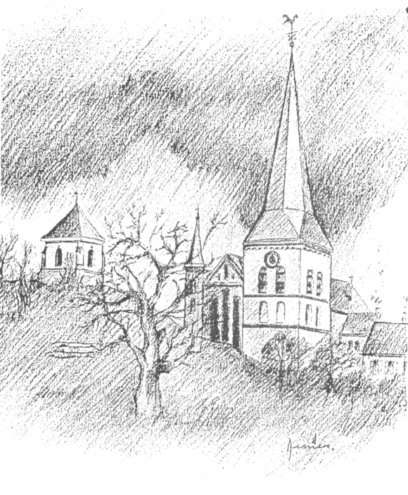 Kessenich met zijn berg en zijn kerk