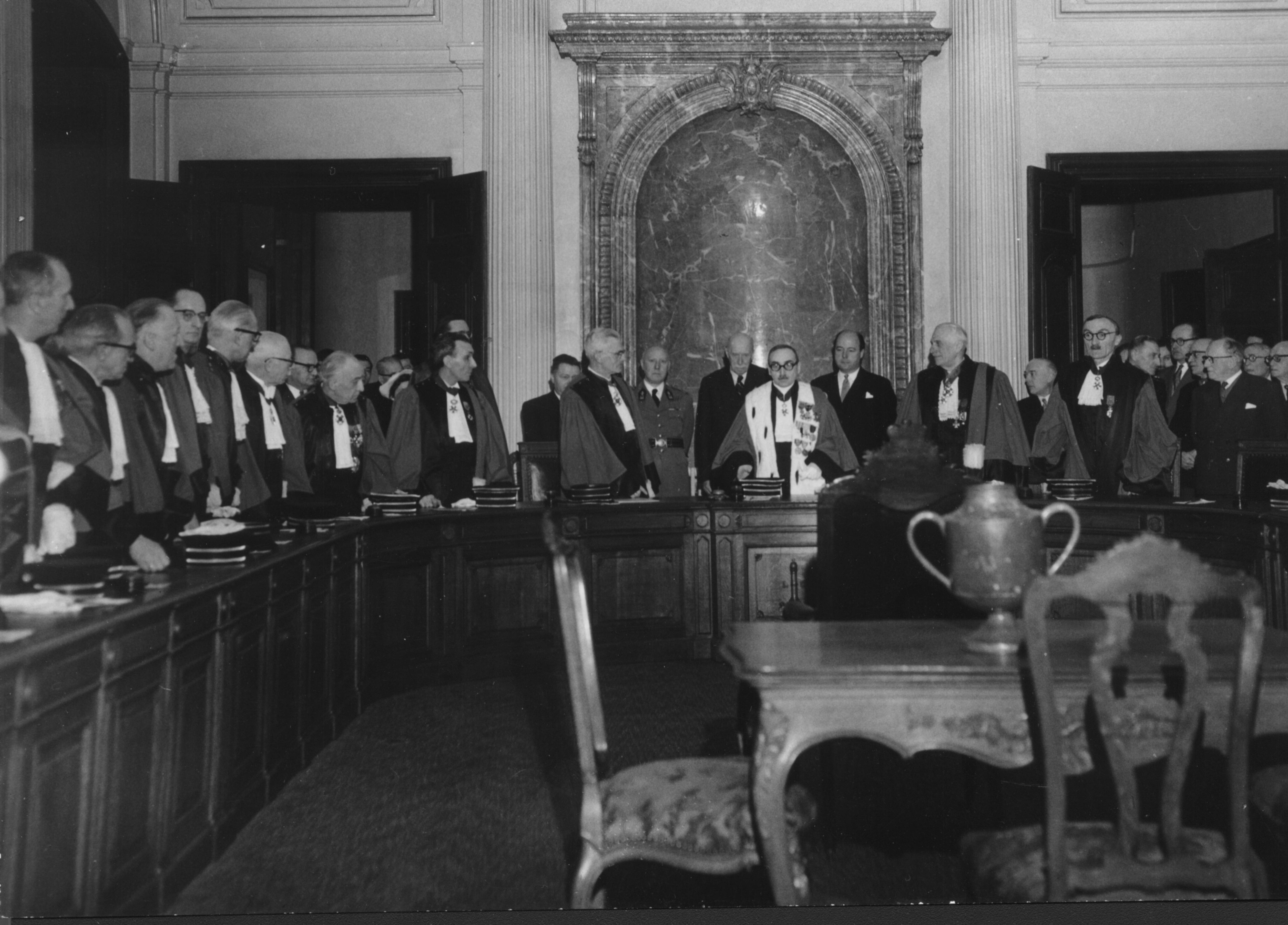 Mijnheer Albert, voorzitter van het Hof van Beroep te Luik